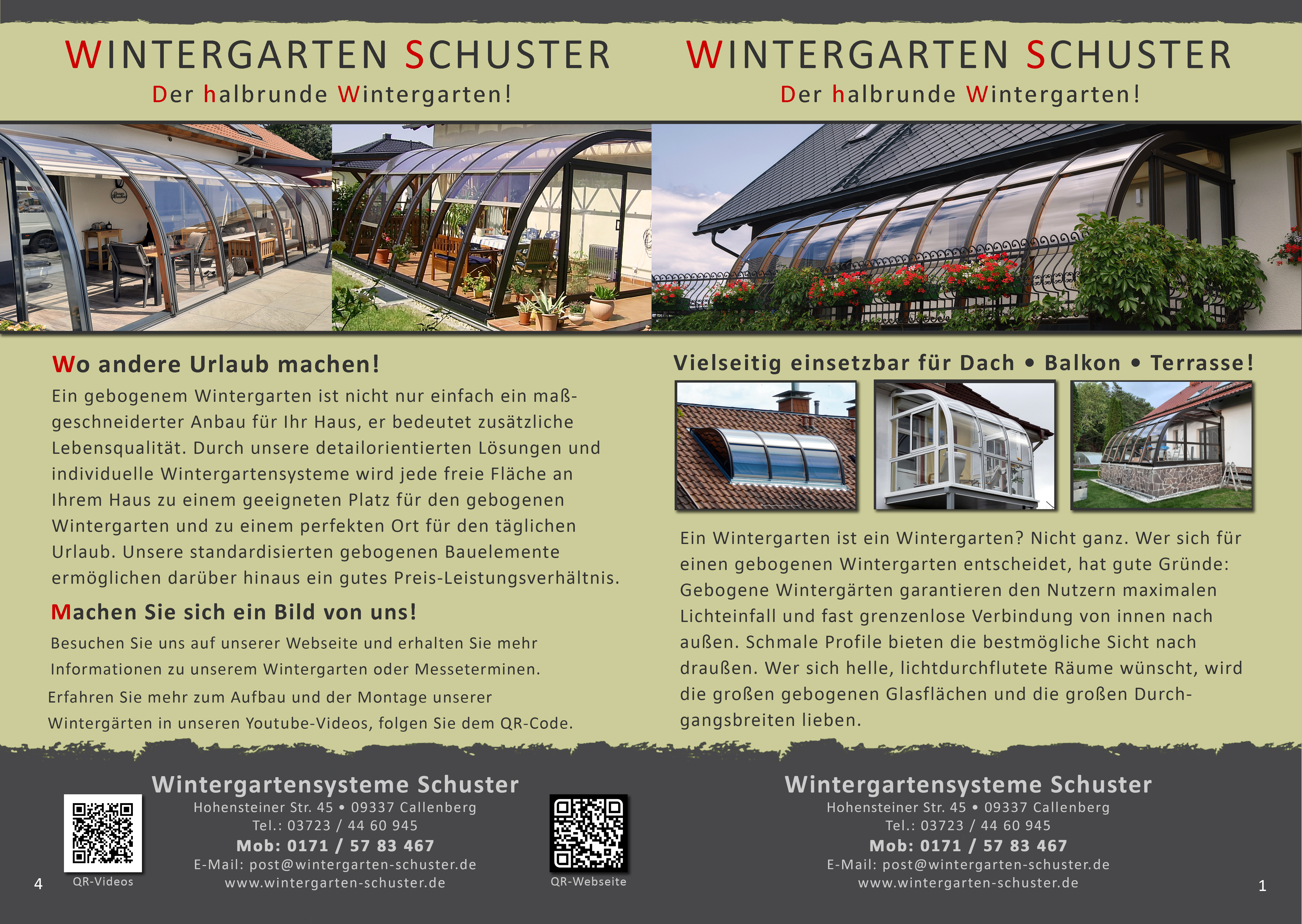 Wintergartensysteme Schuster